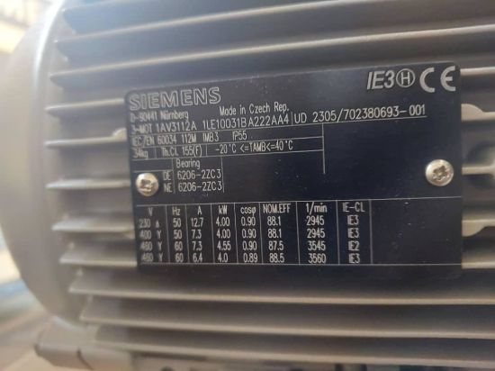 Picture of Siemens 1LE1003-1BA22-2AA4